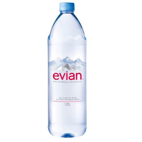 EVIAN PET 1,25 L PACK 6 EVIAN PET 1,25 L PACK 6