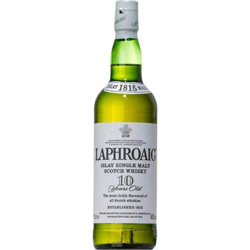 WHISKY MALTA LAPHROAIG 10 YEARS 70 CL (6)