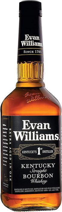 WHISKY BOURBON EVAN WILLIAMS BLACK 3/4