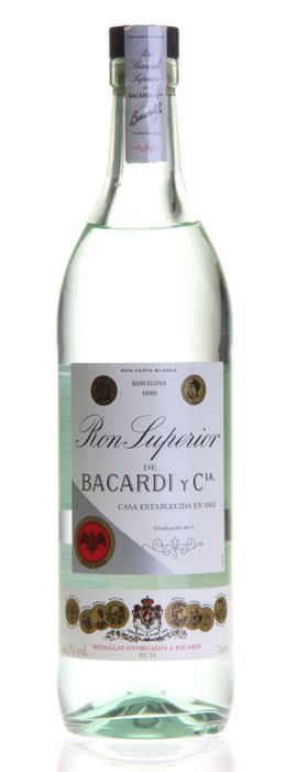 BACARDI SUPERIOR HERITAGE 70cl 45º (6) BACARDI SUPERIOR HERITAGE 70cl 45º (6)