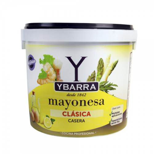 MAYONESA YBARRA CUBO PLAS. 5 K
