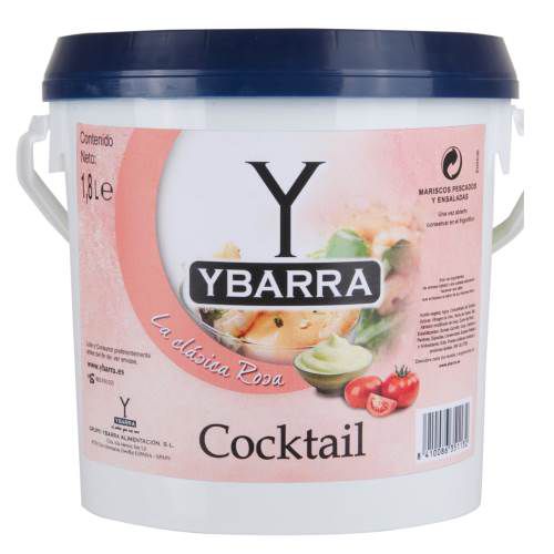 SALSA COCKTAIL CUBO YBARRA2X1,8L