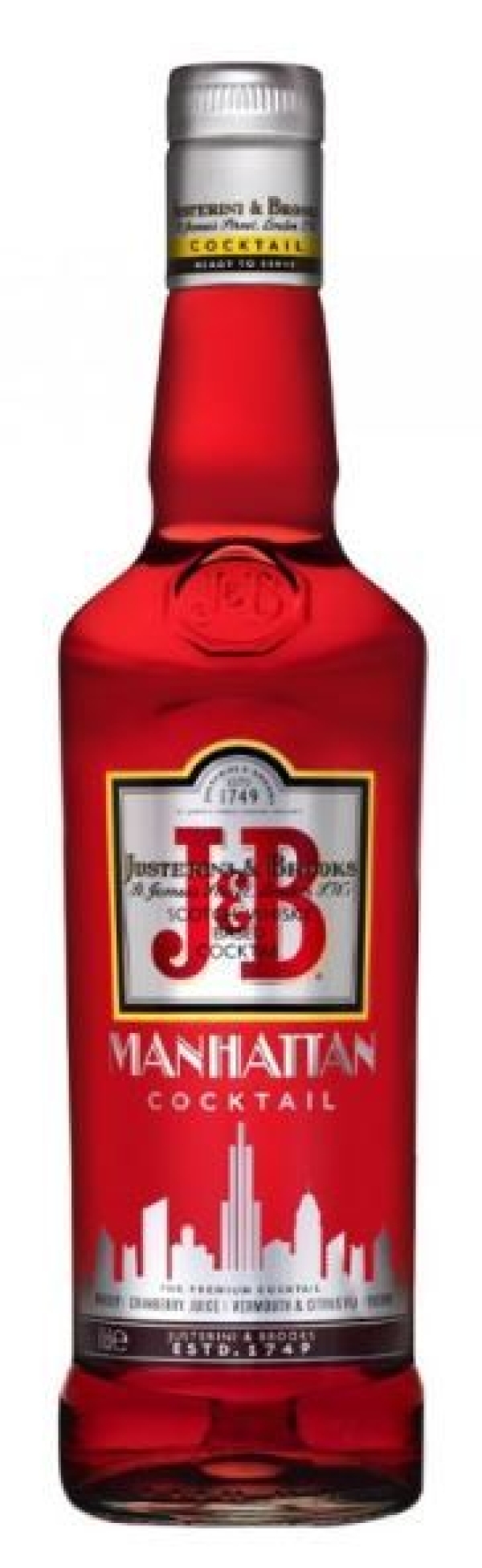 WHISKY J&B MANHATTAN 70 CL.