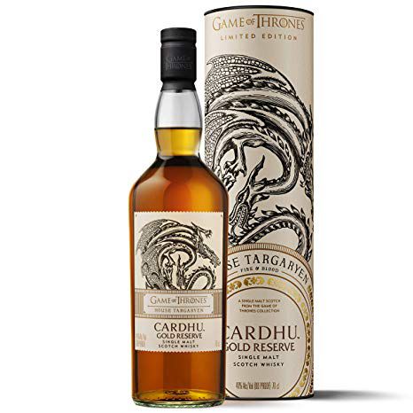 WHISKY CARDHU GOLD RVA. JUEGO TRONOS 70cl 40º WHISKY CARDHU GOLD RVA. JUEGO TRONOS 70cl 40º