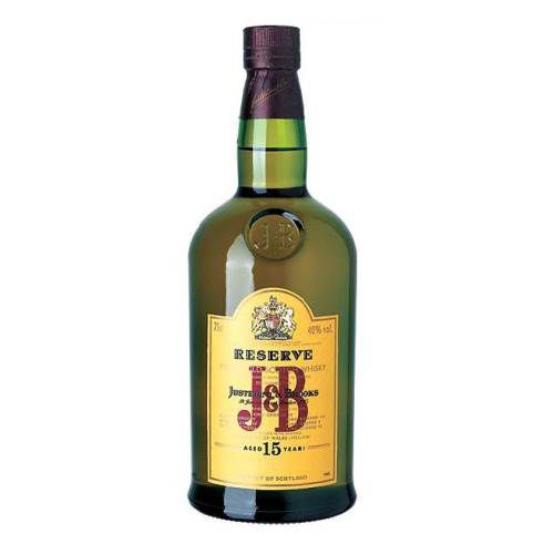 WHISKY J&B RESERVA 15 Años 0,70 (6)