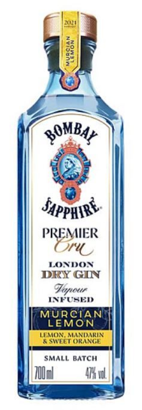 GIN BOMBAY SAPPHIRE PREMIER CRU 70 CL (6) GIN BOMBAY SAPPHIRE PREMIER CRU 70 CL (6)