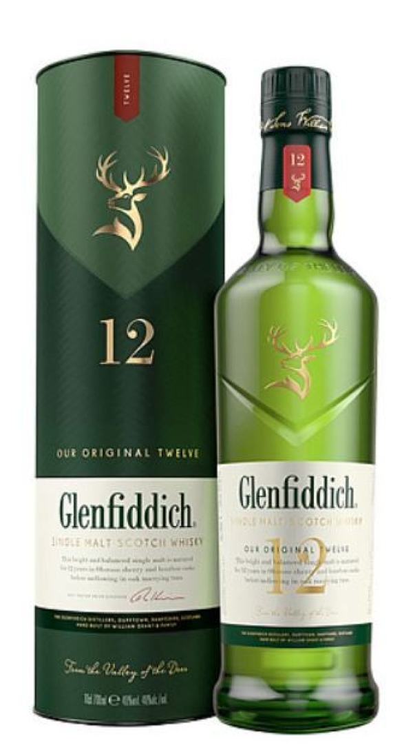 GLENFIDDICH 12a 70cl 40º