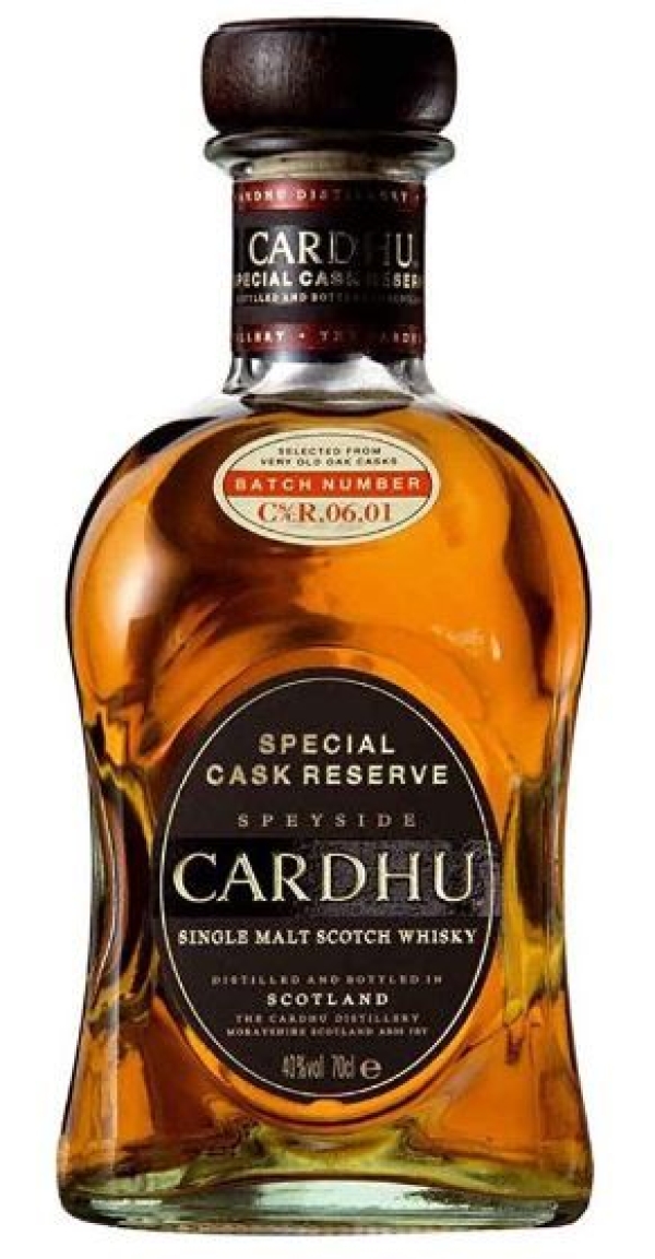 CARDHU ESPECIAL CASK RESERVE 70cl 40º CARDHU ESPECIAL CASK RESERVE 70cl 40º