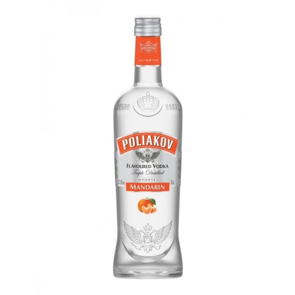 VODKA POLIAKOV MANDARIN 70cl 37,5º (6) VODKA POLIAKOV MANDARIN 70cl 37,5º (6)