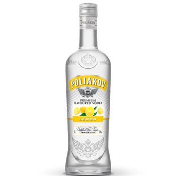 VODKA POLIAKOV LEMON 70cl 37,5º (6) VODKA POLIAKOV LEMON 70cl 37,5º (6)