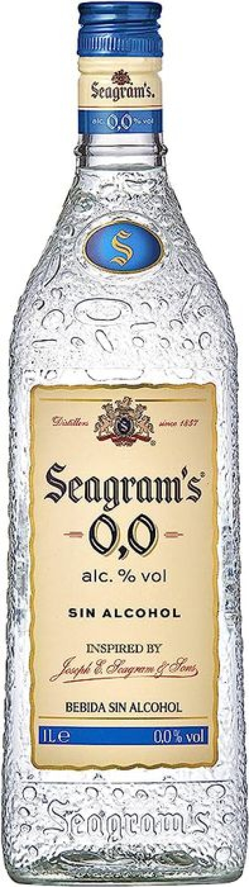 GIN SEAGRAM'S --0´0-- 70cl (6) GIN SEAGRAM'S --0´0-- 70cl (6)