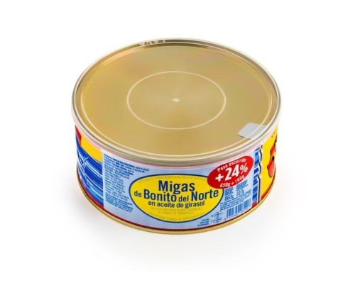 MIGAS BONITO ORTIZ GIRASOL RO1000 (12 Uds.) 810 GR Escu.