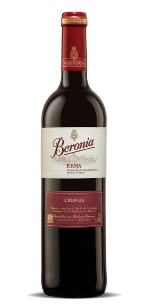 VINO BERONIA CRIANZA TINTO 3/4 (6)