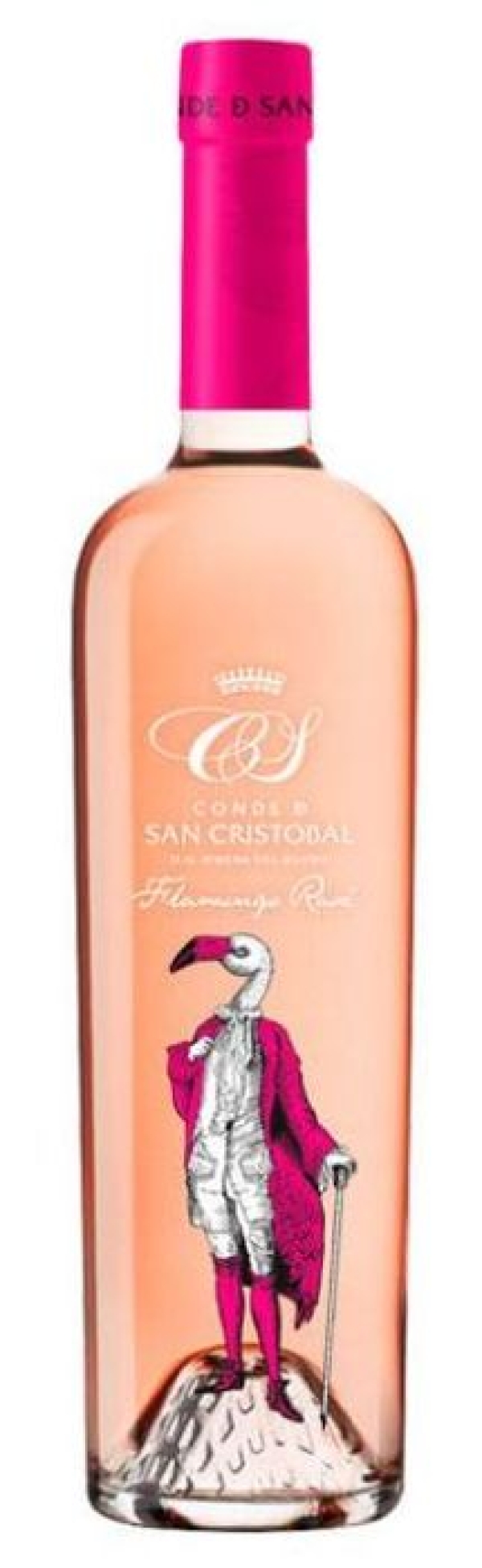 VINO CONDE SAN CRISTOBAL FLAMINGO ROSE 3/4