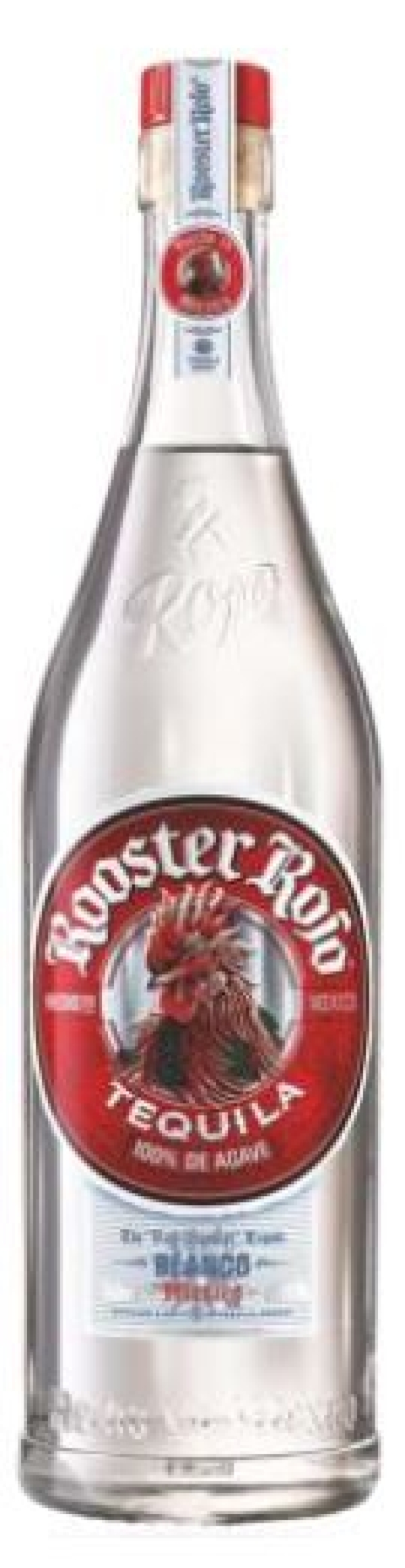 TEQUILA ROOSTER ROJO BLANCO 70cl 38º (6)