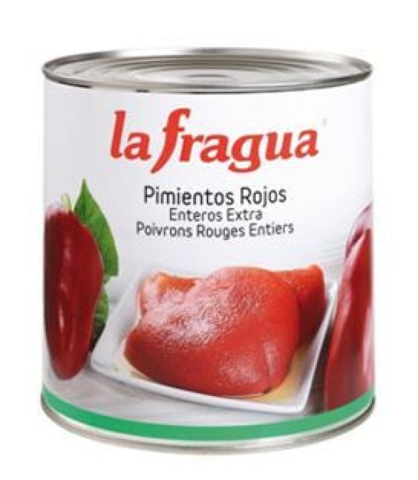 PIMIENTO MORRON ENTERO EXTRA LA FRAGUA LATA 3 KG