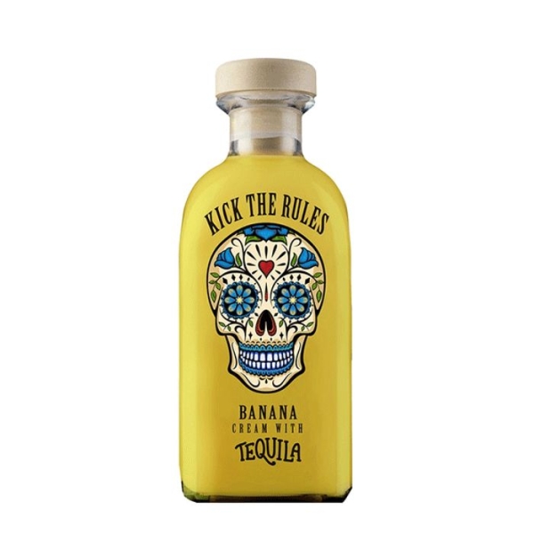 BANANA CON TEQUILA KICK THE RULES 70cl 15º (6)