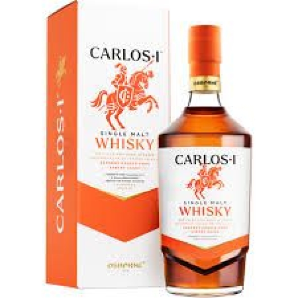 WHISKY CARLOS I 43 º 70 CL.